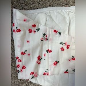 Princess Polly floral tube top corset